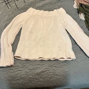Free People Off the Shoulder sweater
